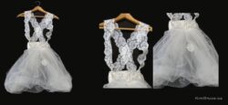 Henigman Bruce - Apron 2, Recycled wedding veil Henigman Bruce - Apron 2