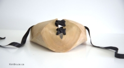 Laced, Beeswax, ribbon, book, , 8"w x 3"h x 5.25"d Henigman Bruce - Laced