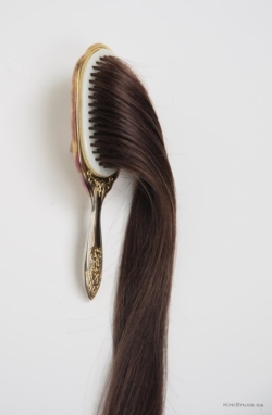 Henigman Bruce - Hair Brush, Vintage Brush, wig hair, 21" x 1.5" x 2" Henigman Bruce - hair-brush