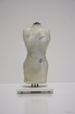 Henigman Bruce - Pocket, cast beeswax with chain, 2.75" x 2" x 6" Henigman Bruce - Pocket